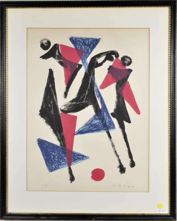Marino Marini "Abstract" Lithograph, Signed (1 of 4)