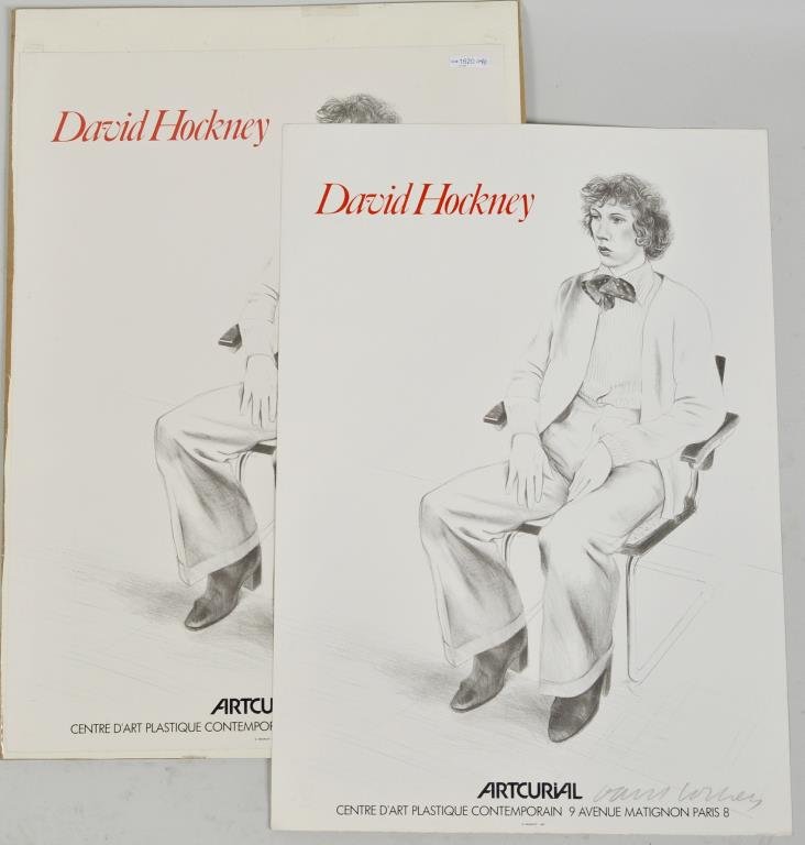 Two David Hockney Posters For Artcurial (1 of 2)