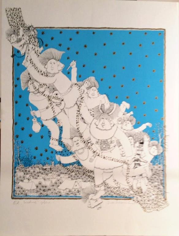 Ivan Lackovic Silkscreen, Signed (1 of 1)