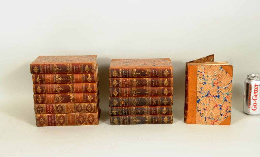 Thirteen Leather Bound Books (1 of 2)