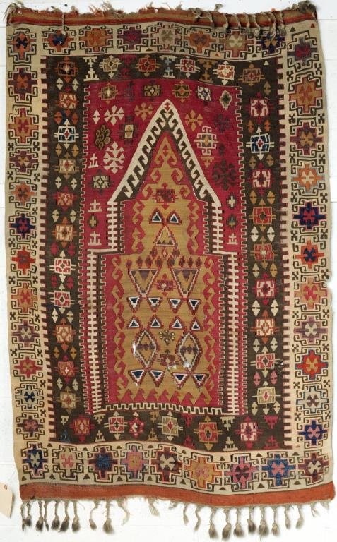 Turkish Kilim Prayer Rug (1 of 2)