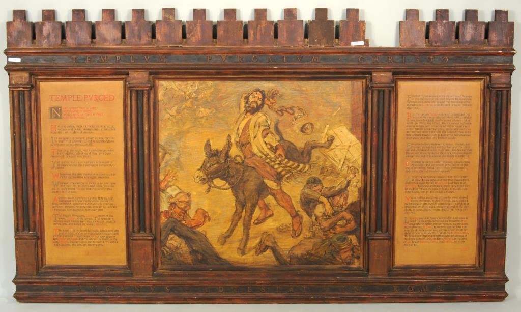 Peter Hopkins Allegorical Scene O/P (1 of 6)