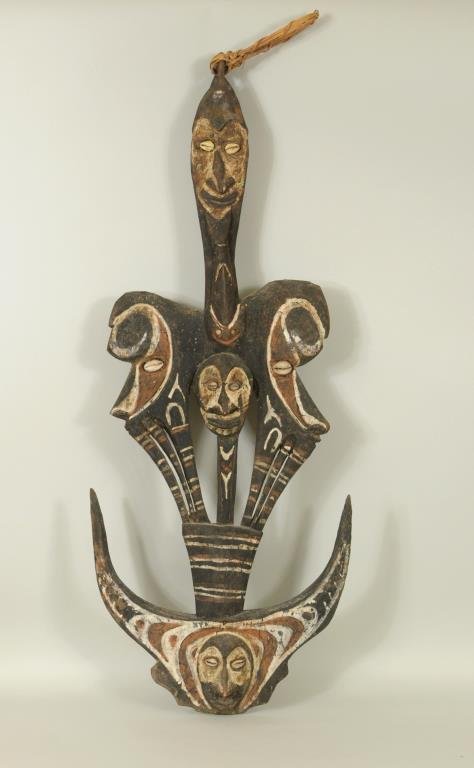 Sepik River Basin Carved Wood Food Hook (1 of 3)