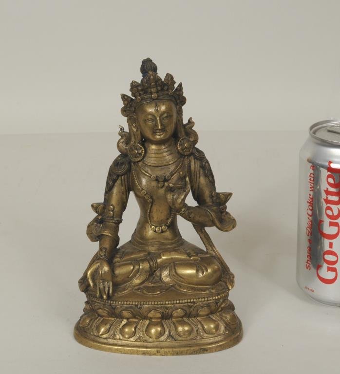 Tibetan Bronze Tara Deity (1 of 5)