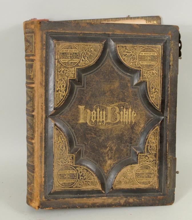 Philadelphia 19th Century Bound Bible (1 of 5)