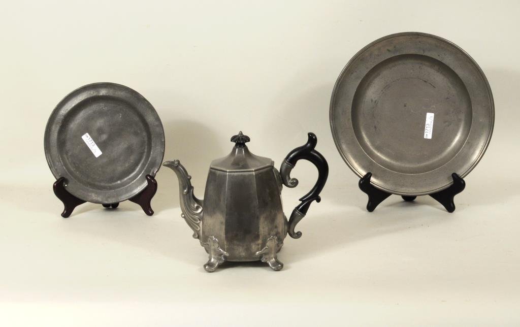Three Pewter Items (1 of 6)