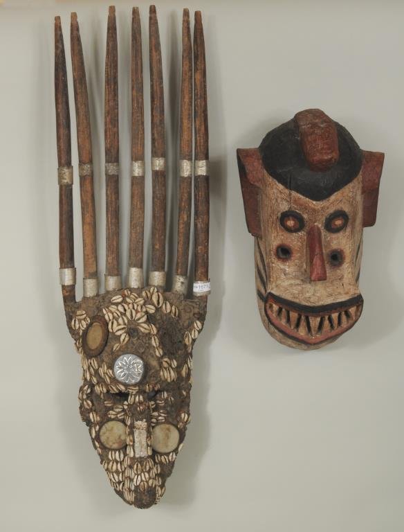 Two African Masks (1 of 7)