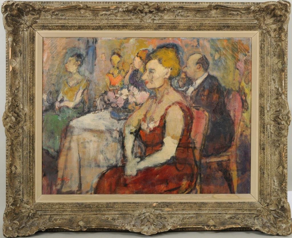 Henry A. Botkin "The Guests" O/C (1 of 6)