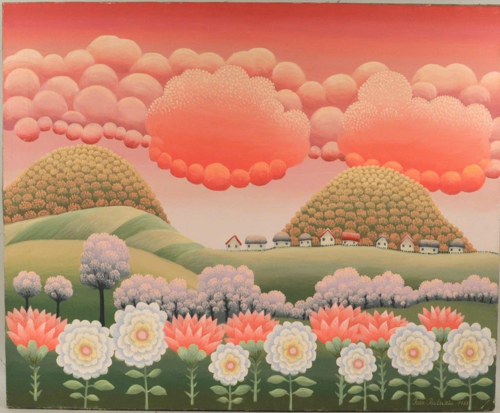 Ivan Rabuzin "Pink Clouds" Oil on Linen (1 of 5)