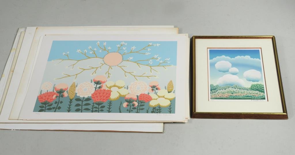 Group of Ivan Rabuzin Lithographs and Prints (1 of 2)