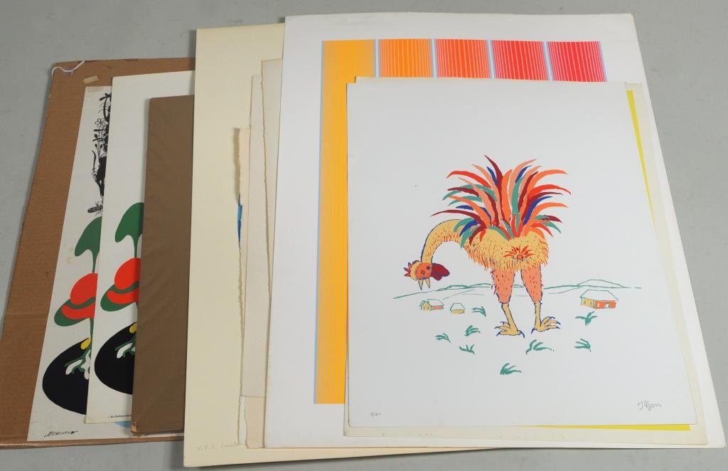 Group Lithographs (1 of 10)