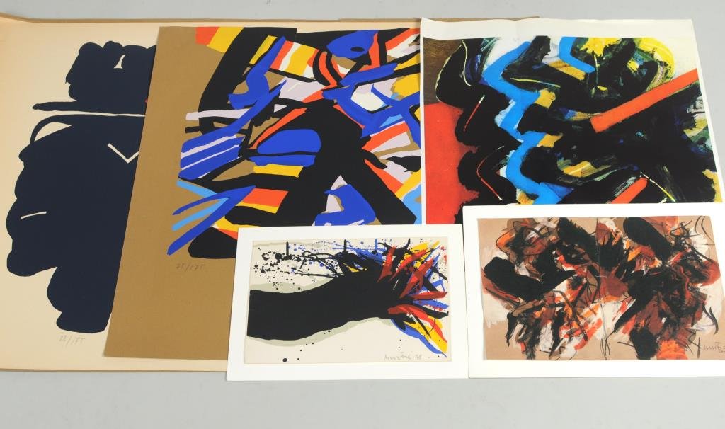 Edo Murtic Six Lithographs (1 of 8)