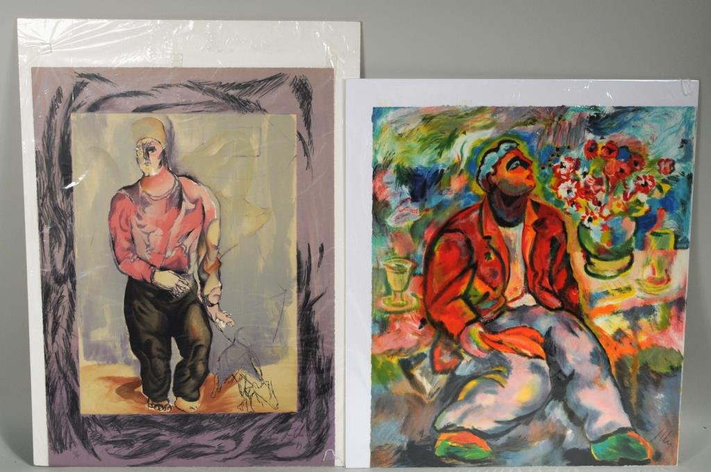 Sandro Chia  Two Lithographs (1 of 2)