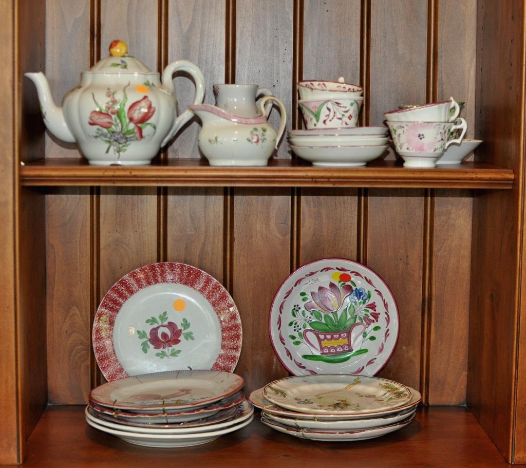 Group French & Lustreware Porcelain & Pottery (1 of 3)