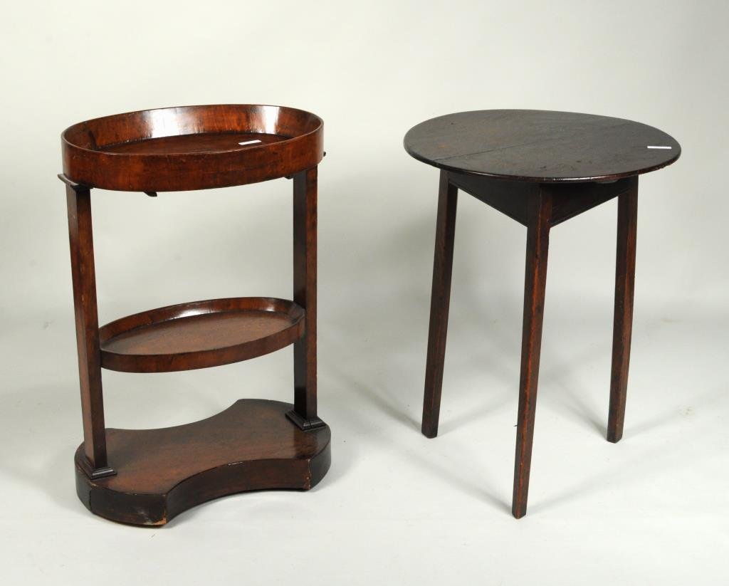 Two Antique English Occasional Tables (1 of 3)