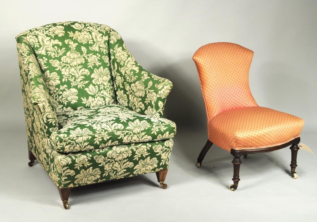 Two Upholstered Easy Chairs (1 of 3)
