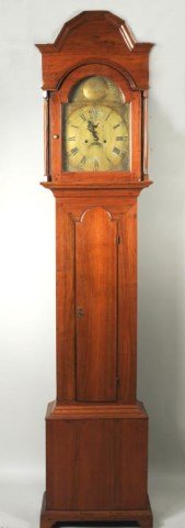 Benjamin Morris, Pennsylvania Walnut Tall Clock (1 of 9)