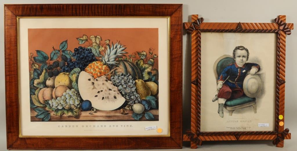 Two Currier & Ives Prints (1 of 4)