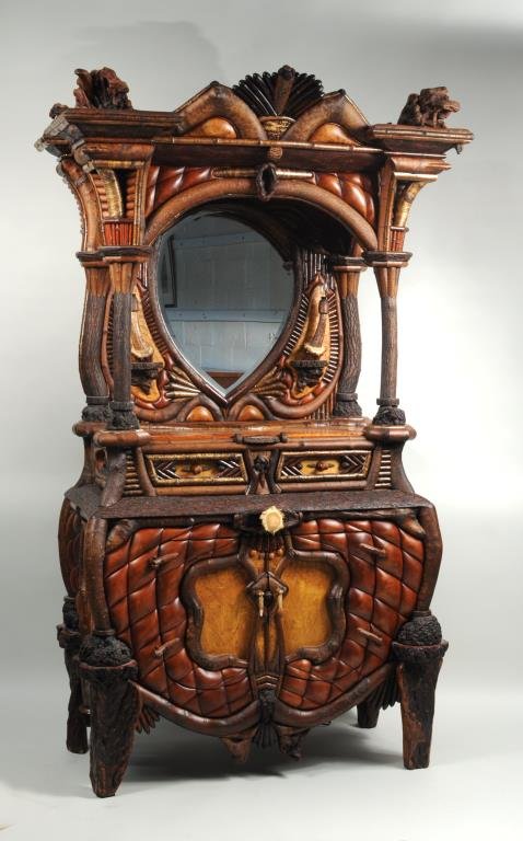 Rustic Adirondack "Brandy Cabinet II" (1 of 10)