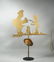 "Howard Johnson" Folk Art Sheet Iron Weathervane - 2
