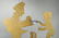 "Howard Johnson" Folk Art Sheet Iron Weathervane - 3