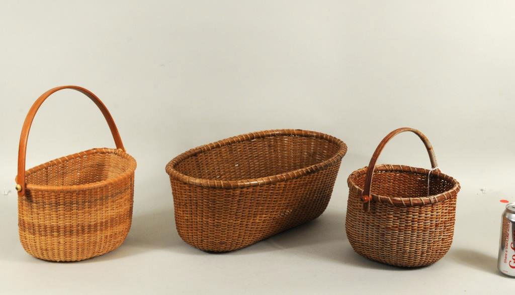 Group Three Vintage Nantucket Baskets (1 of 8)
