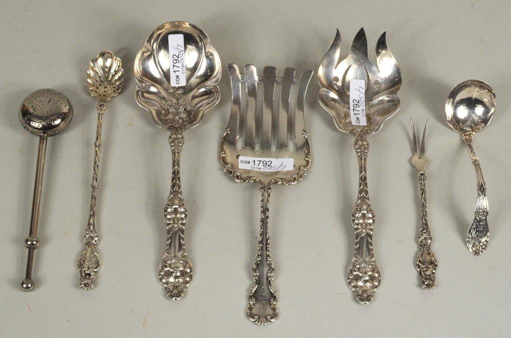 Group Sterling Silver Serving Utensils (1 of 9)