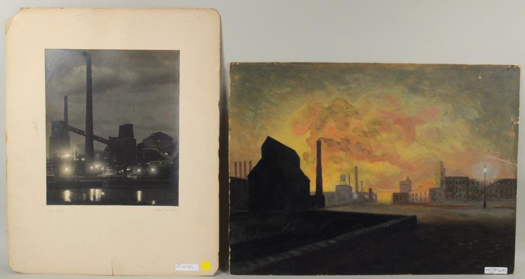 Two Industrial Themed Artworks (1 of 6)