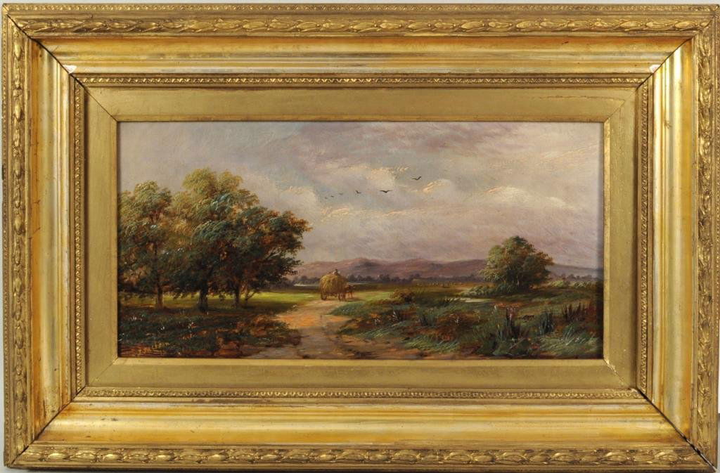 "Haywagon On Country Road" O/C (1 of 4)