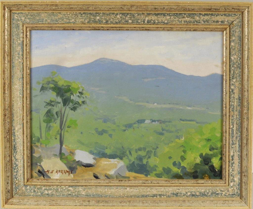 Herbert E. Abrams "View Cardigan Mountain" O/B (1 of 4)