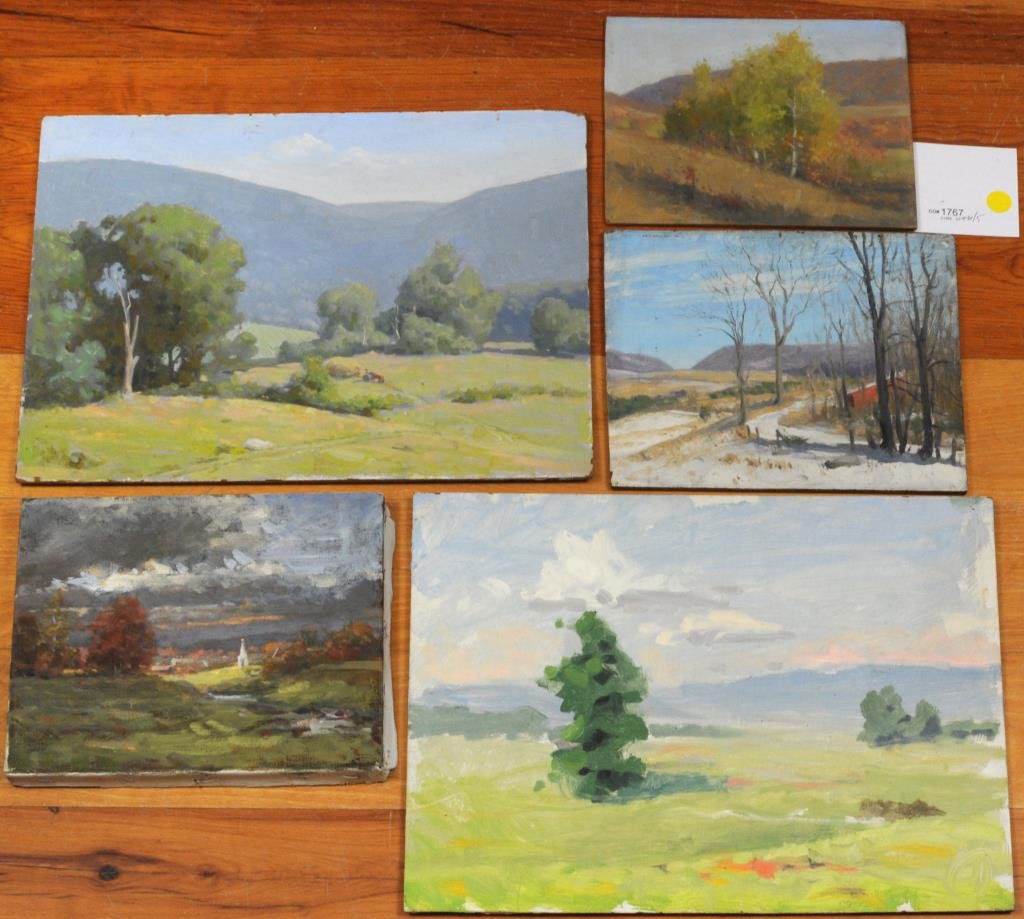 From Estate Herbert E. Abrams Five NE Landscapes (1 of 7)