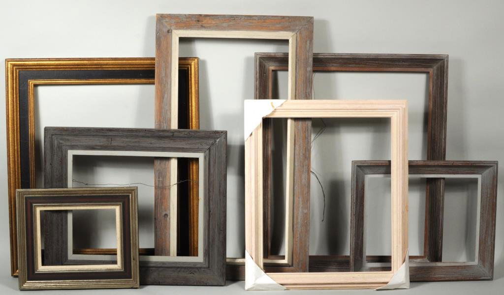 From Estate Herbert E. Abrams 7 Wooden Frames (1 of 3)