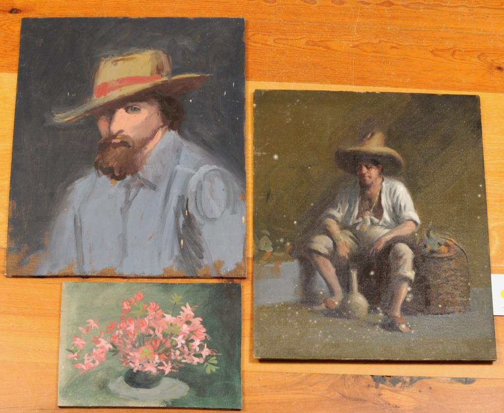 From Estate Herbert E. Abrams 3 Unsigned Works (1 of 5)