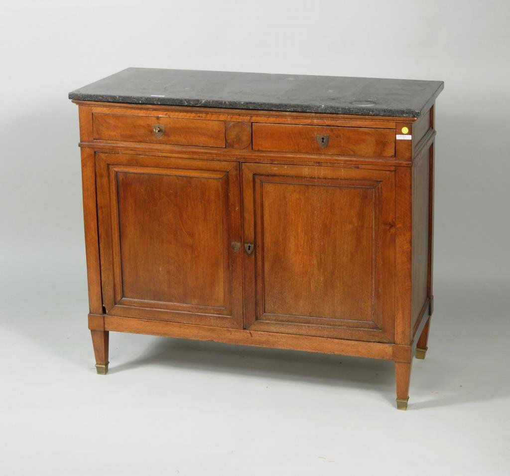 French Directoire Marble Top Buffet (1 of 6)