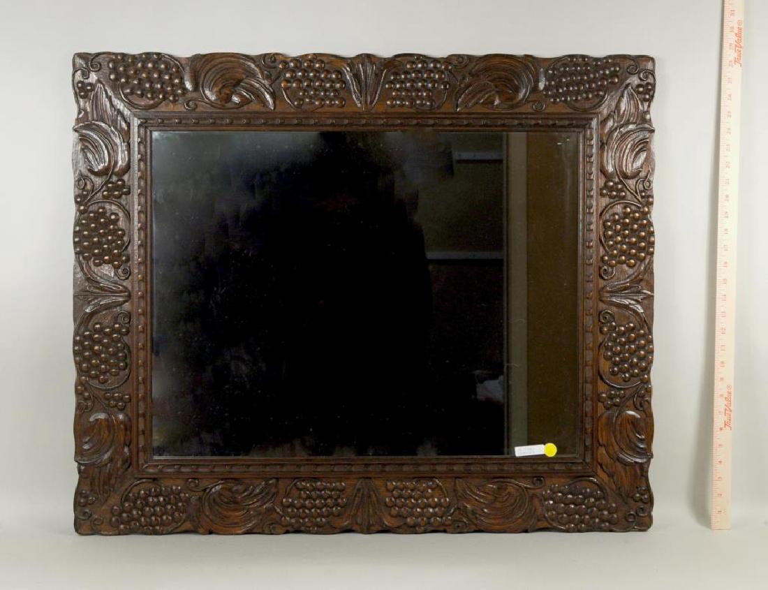 Kittinger Spanish Colonial Carved Oak Wall Mirror (1 of 5)