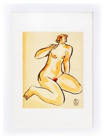 SANYU (1901–1966), PRINT ON PAPER