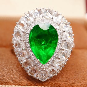 EMERALD PENDANT/RING CONVERTIBLE