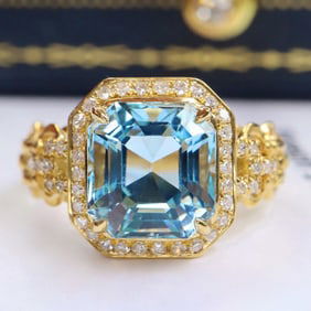 AQUAMARINE RING
