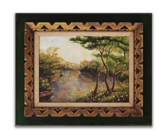 PIERRE AUGUSTE RENOIR (1841-1919), ATTRIBUTED TO ,OIL ON CANVAS