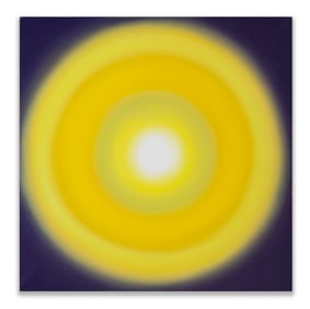 WOJCIECH FANGOR (1922-2015), ATTRIBUTED TO ,OIL ON CANVAS