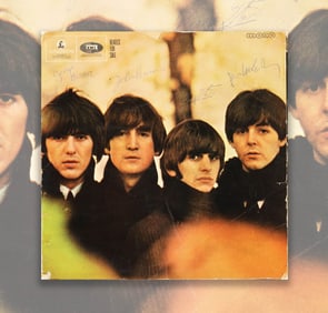 THE BEATLES SIGNED VINYL RECORD OF "BEATLES FOR SALE"