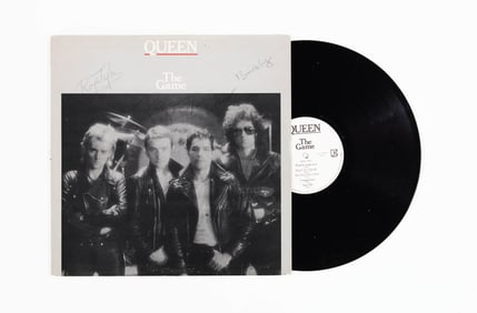 QUEEN SIGNED VINYL RECORD OF "THE GAME"