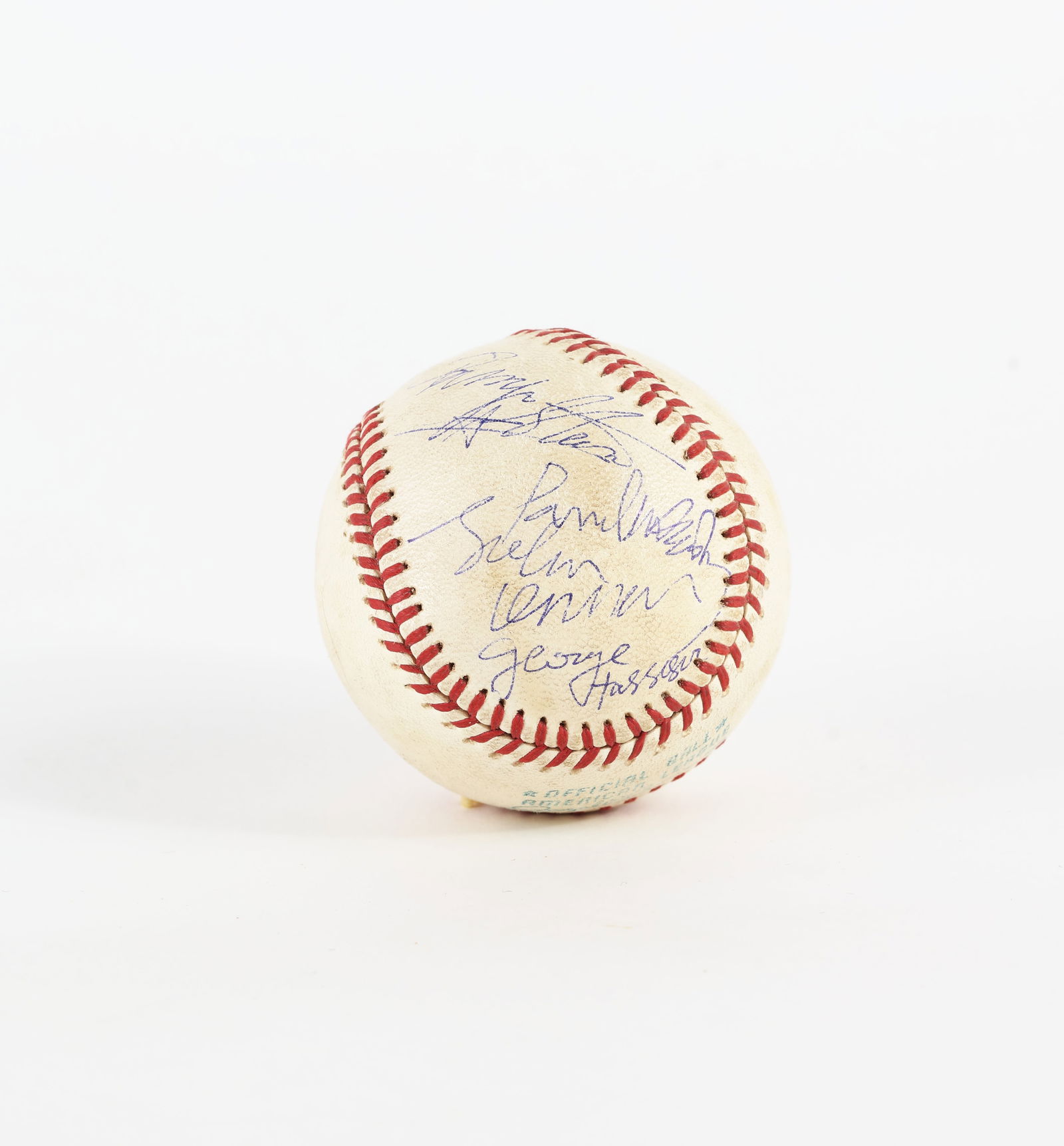 THE OFFICIAL BASEBALL OF THE AMERICAN LEAGUE SIGNED BY THE BEATLES - THE OFFICIAL BALL OF JOSEPH (1 of 6)