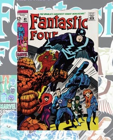 STAN LEE SIGNED "FANTASTIC FOUR" ISSUE 82