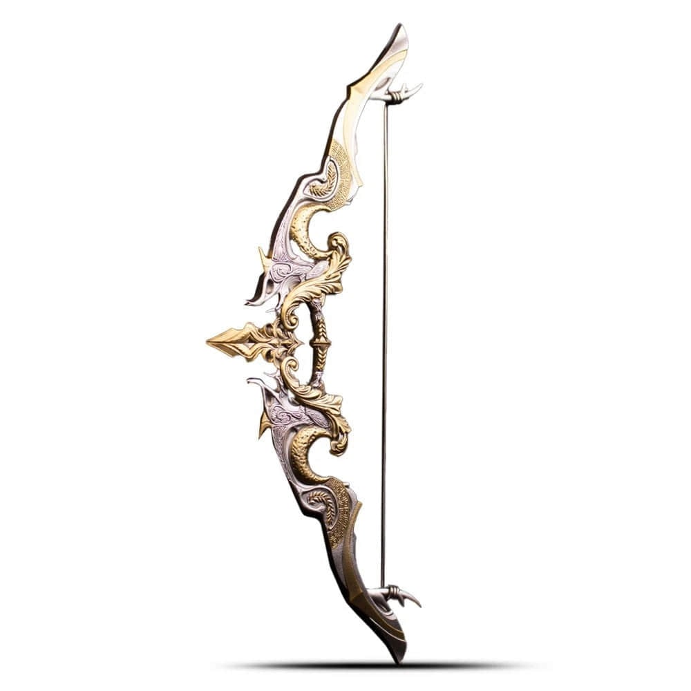 2 OZ ANTIQUE THE DIVINE WEAPONS CRESCENT BOW SILVER BAR (1 of 6)