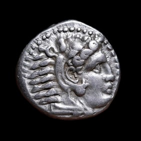 HERACLES AND ZEUS SILVER COIN