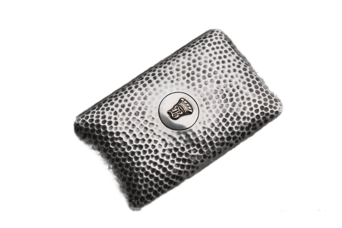 VINTAGE BRITISH SILVER CIGARETTE CASE (1 of 4)