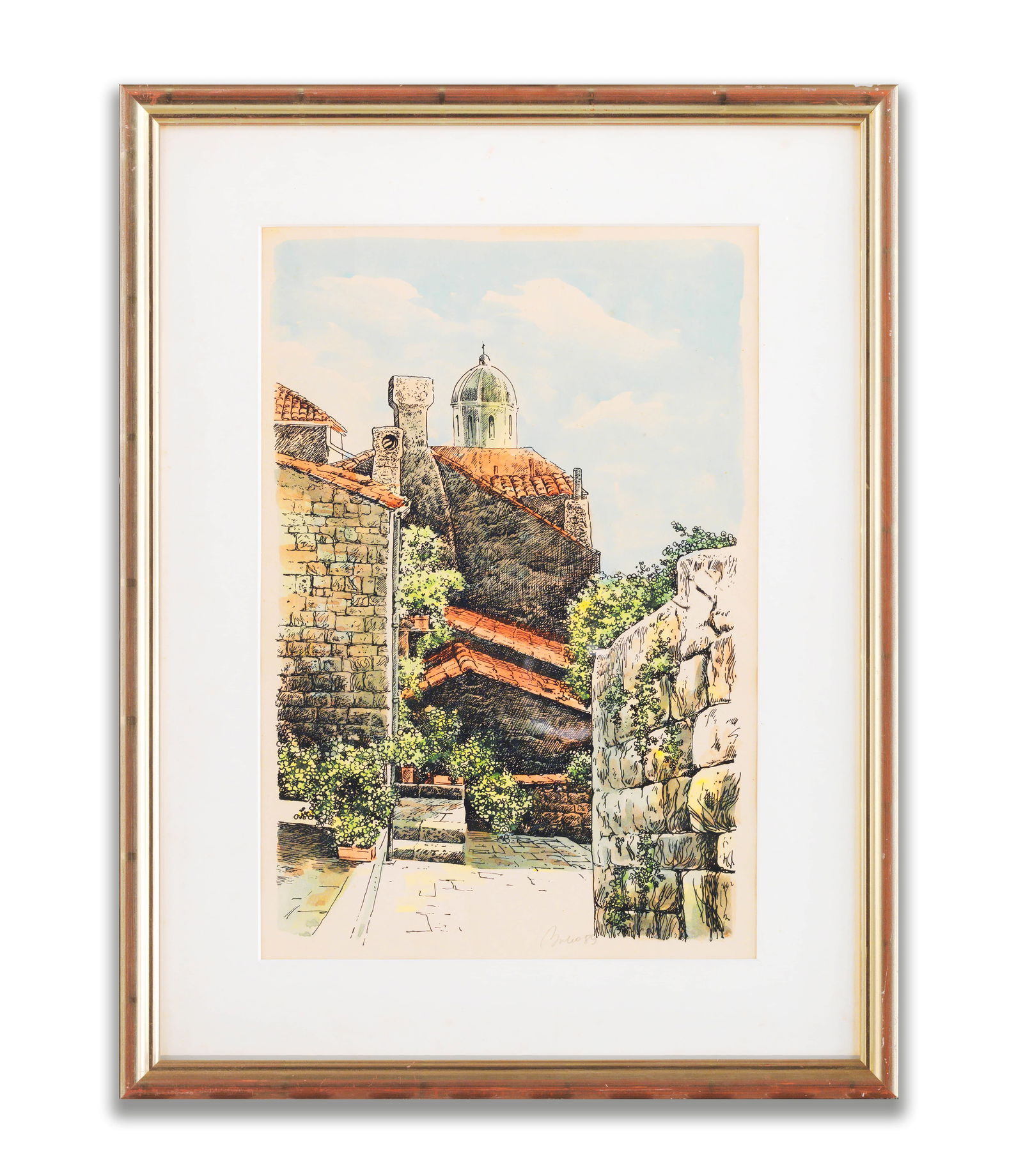 PAINTINGS OF THE ANCIENT CITY OF DUBROVNIK IN CROATIA (1 of 3)