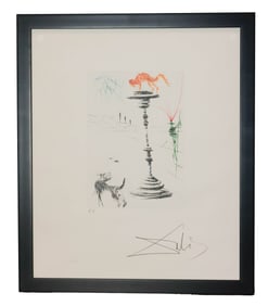 SALVADOR DALí(1904 1989),"THE TAMING OF THE SHREW", COLOR LITHOGRAPH, ED. 250