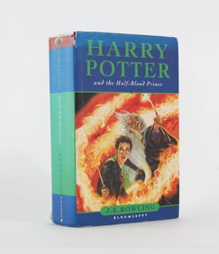 J.K. ROWLING SIGNED BOOK "HARRY POTTER AND THE HALF-BLOOD PRINCE," 2005